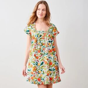NWT Printfresh Pintuck Nightgown in Butterfly Grove print
